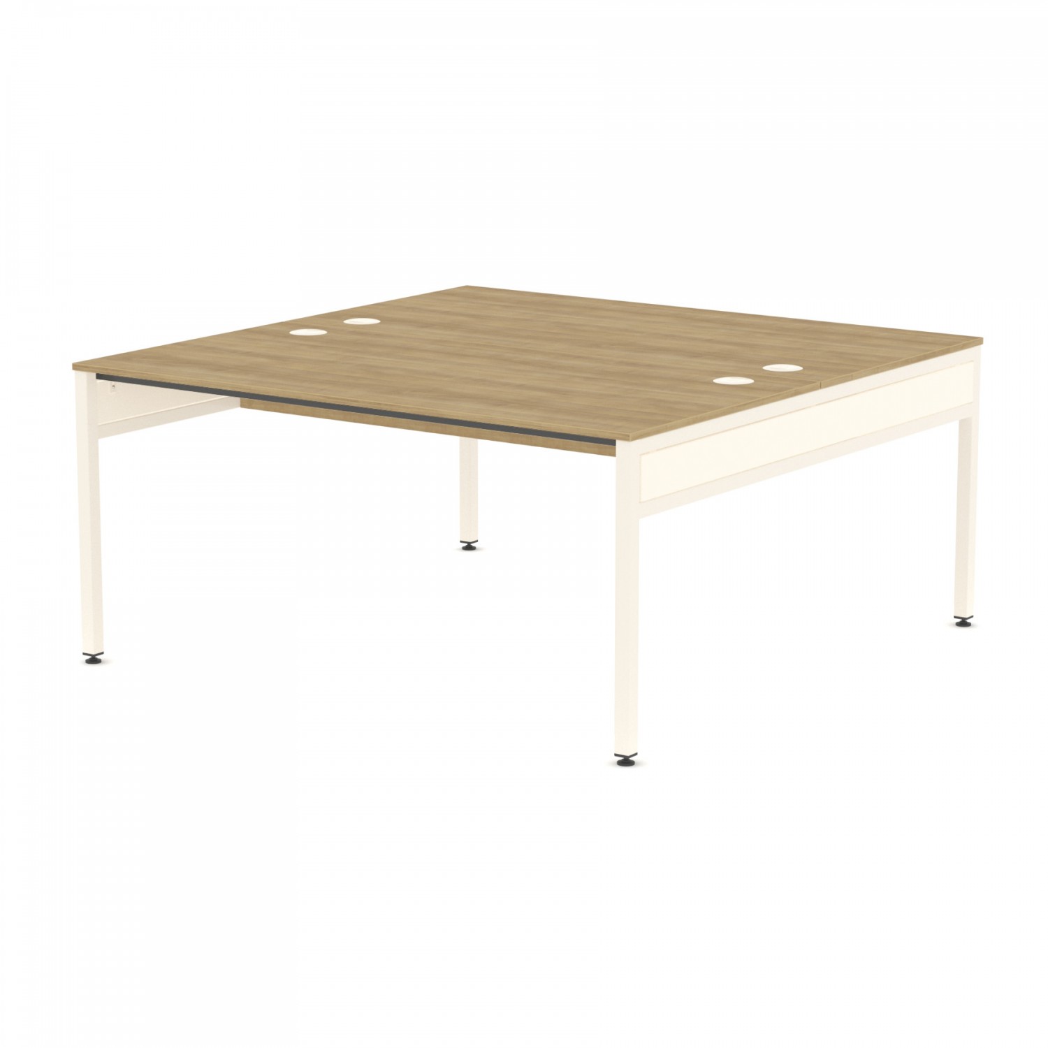 Libra Rectangular Twin Bench (Back to Back) Desk