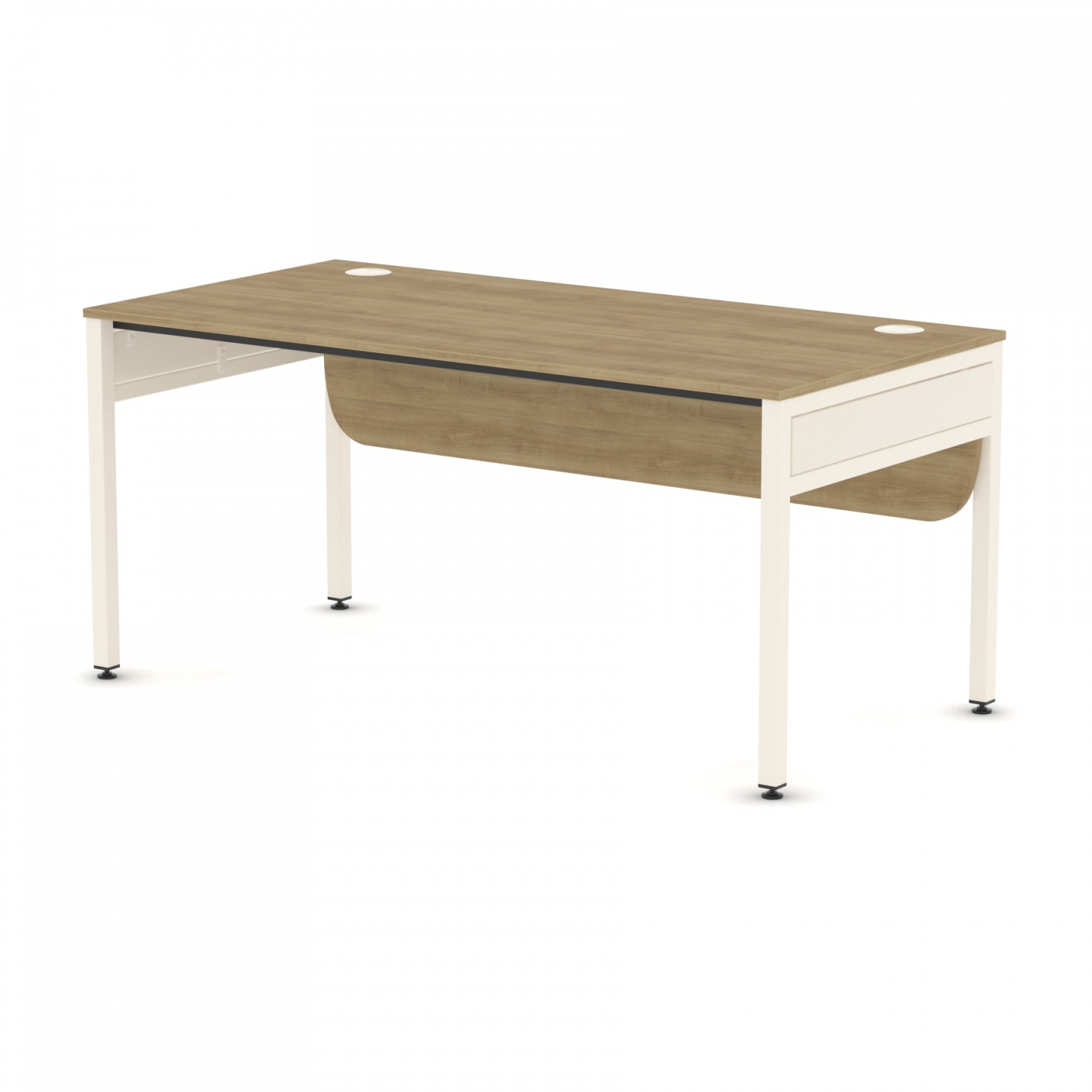 Libra Rectangular Single Desk Desk