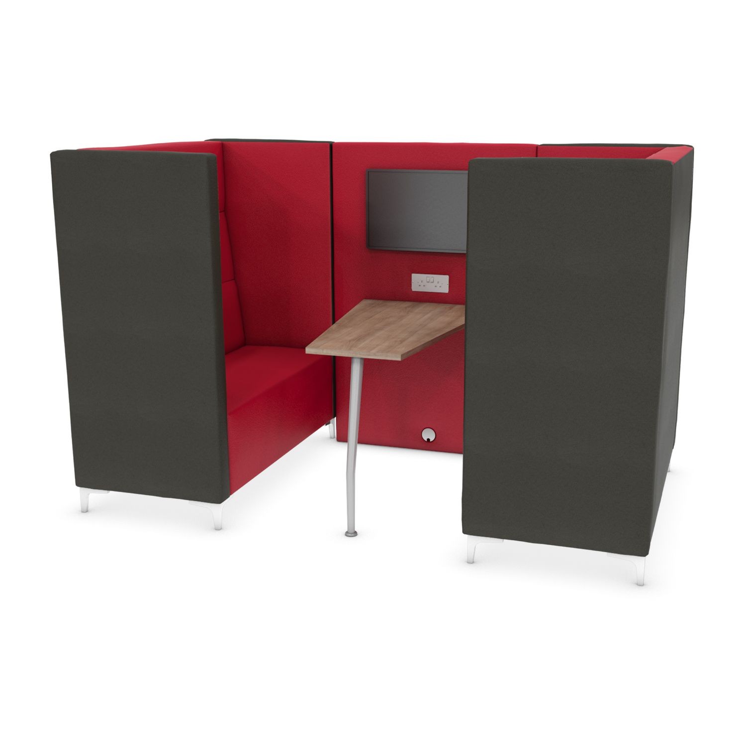 Soft Seating Amity Media Booth