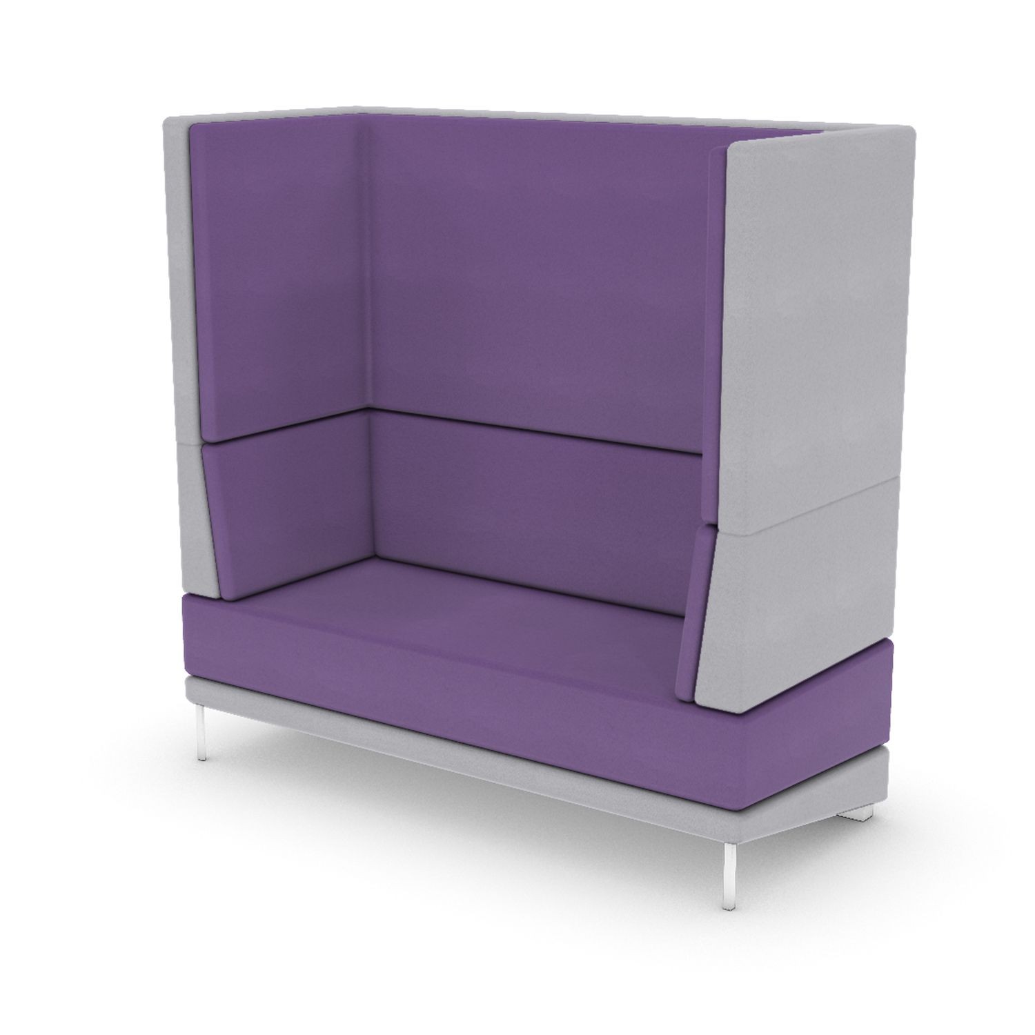 Soft Seating Mount Double Booth