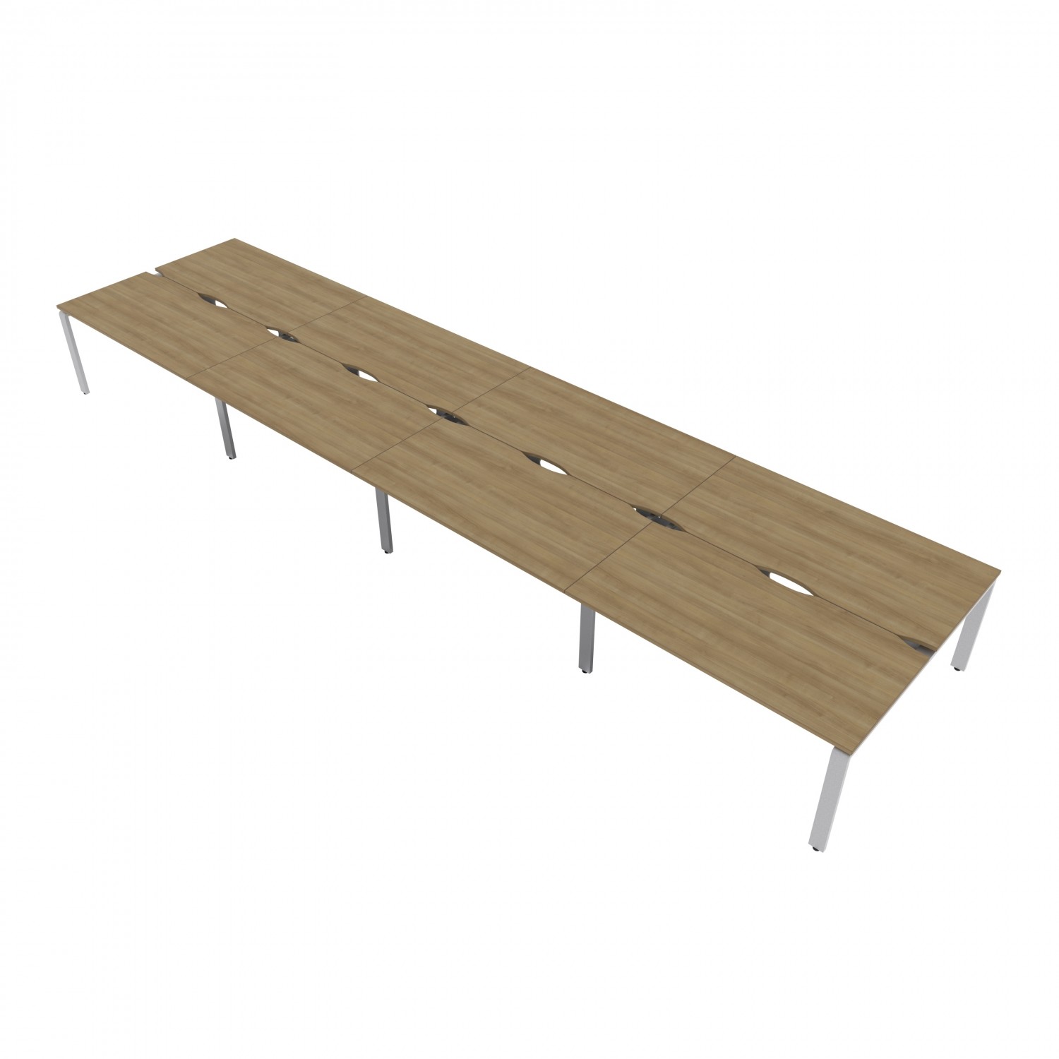 AuraBench Rectangular  - Set of Eight