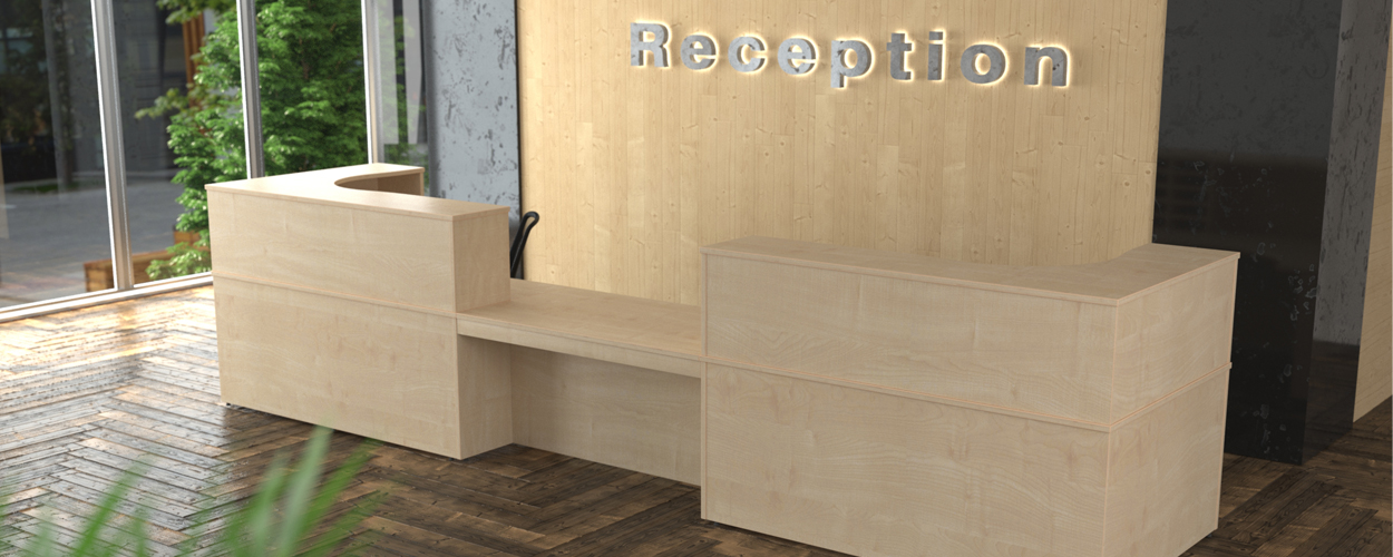 Reception unit in maple