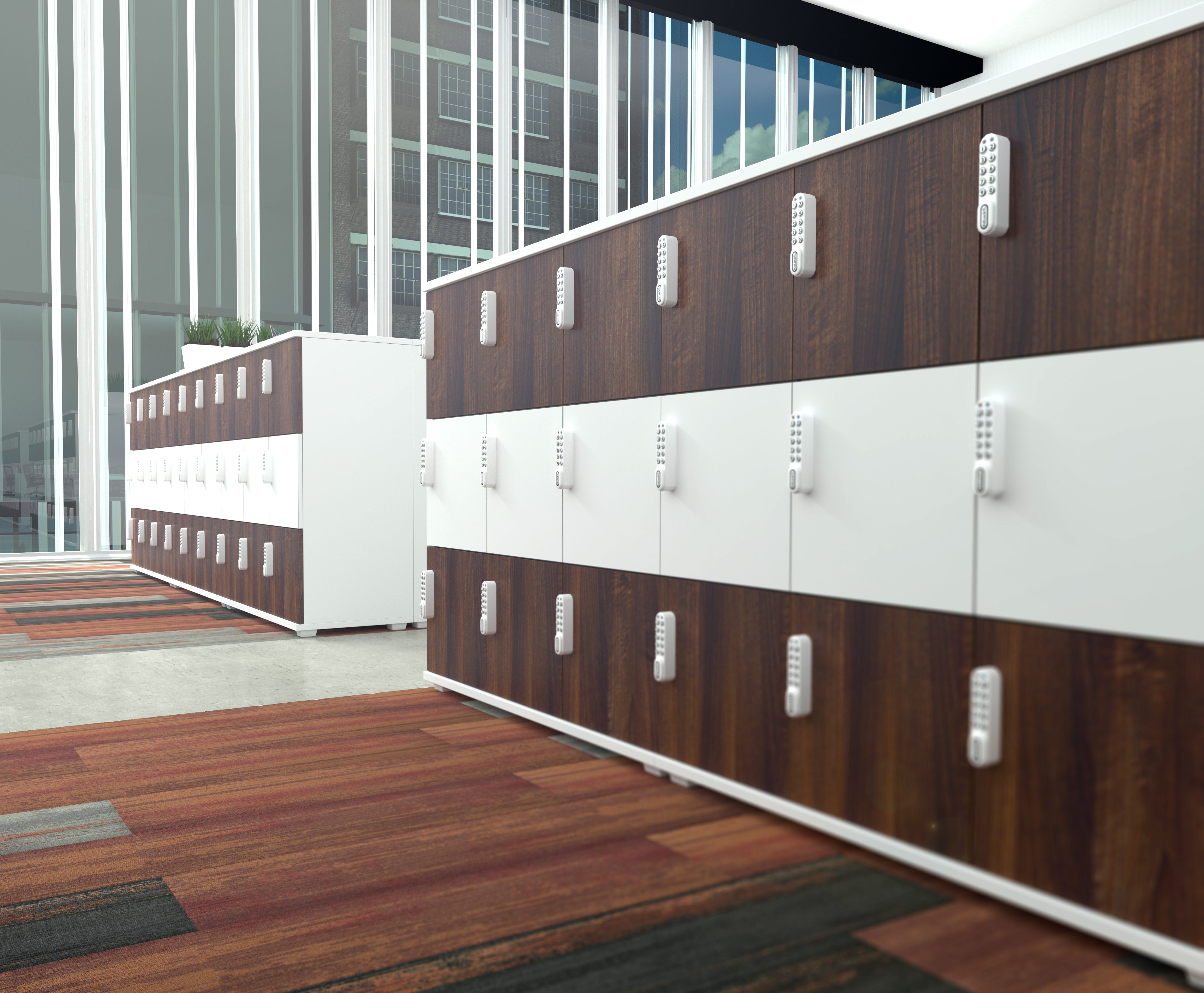 Lockers in an evolving workplace