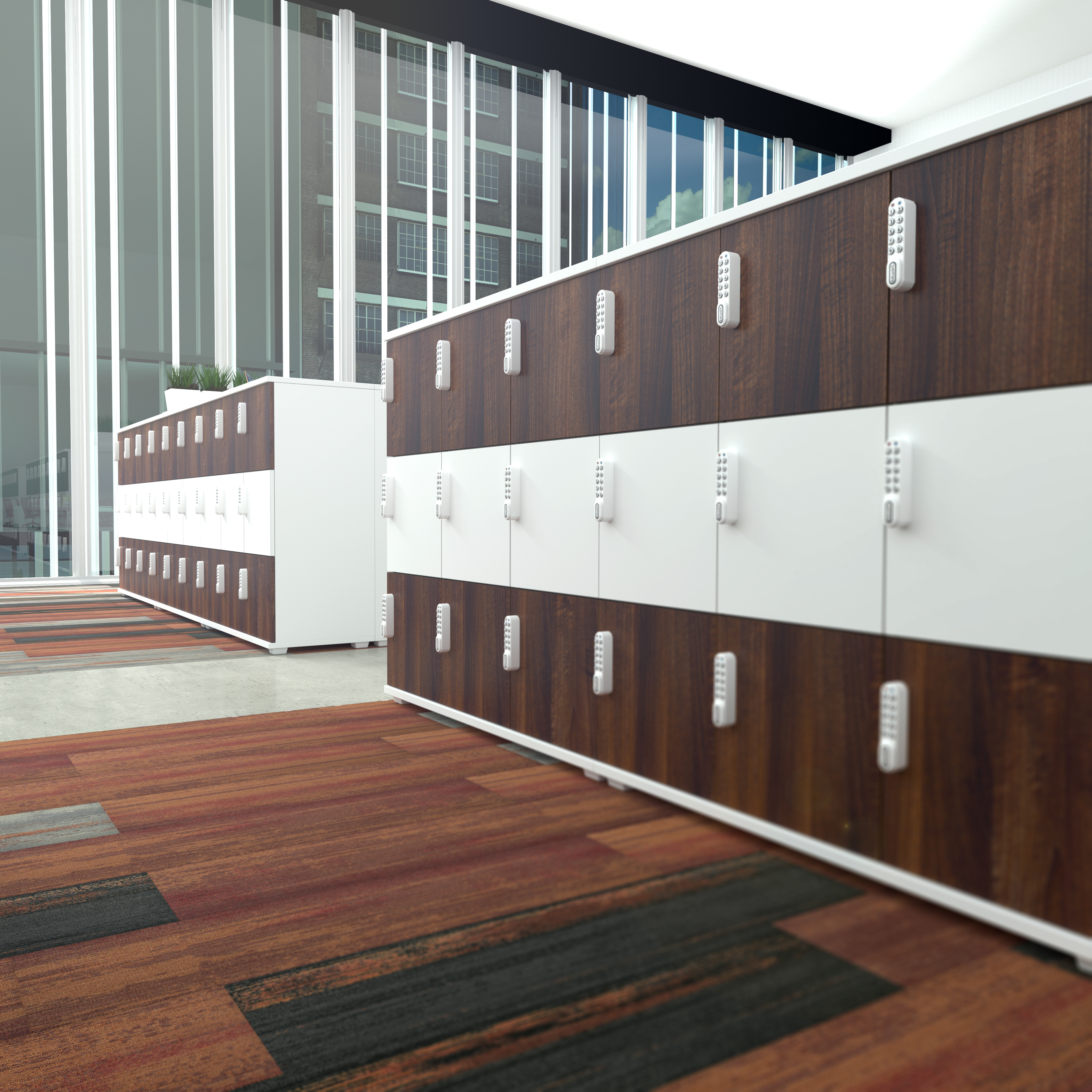 Lockers in an evolving workplace